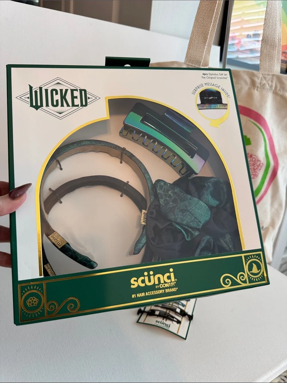 Wicked Scunci Hair Accessories Bracelets & Tote Set